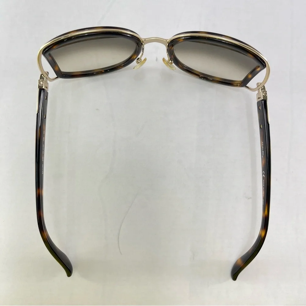 Salvatore Ferragamo Tortoise Made in Italy Sunglasses Lenses Included SF719S - Picture 5 of 8